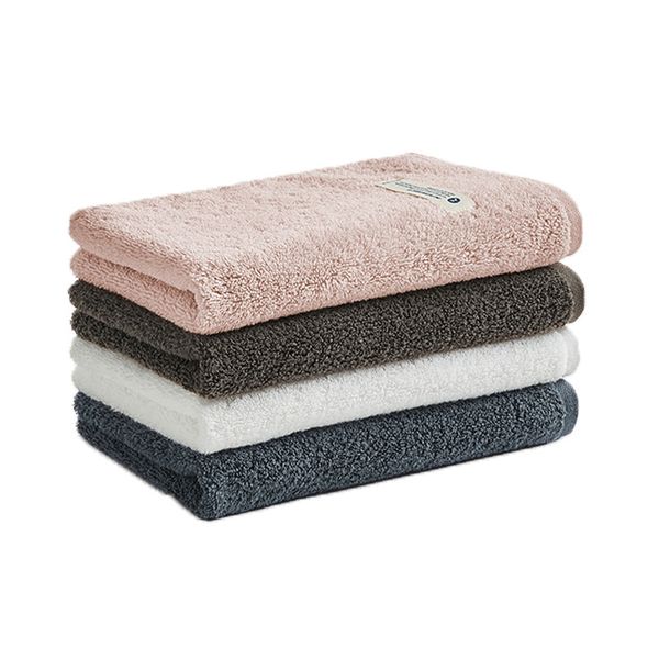 

towel 1pcs 74*34cm rectangle solid color bamboo fiber soft face cotton hair hand bathroom towels badlaken toalla toallas mano