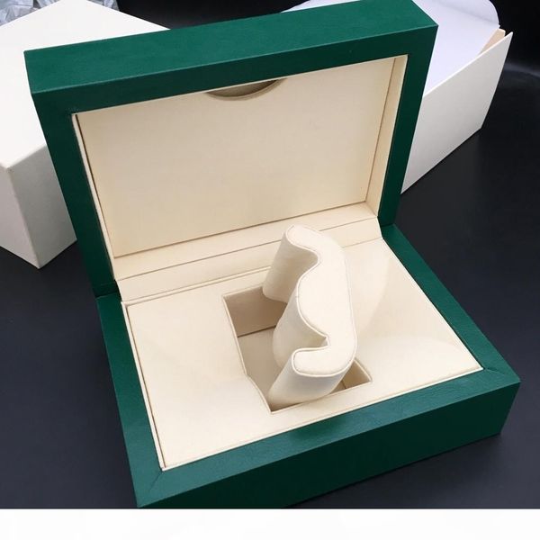 

green watch original box papers gift watches boxes bag card for watch box 116610 116710 116710 wristwatch ing, Black;blue