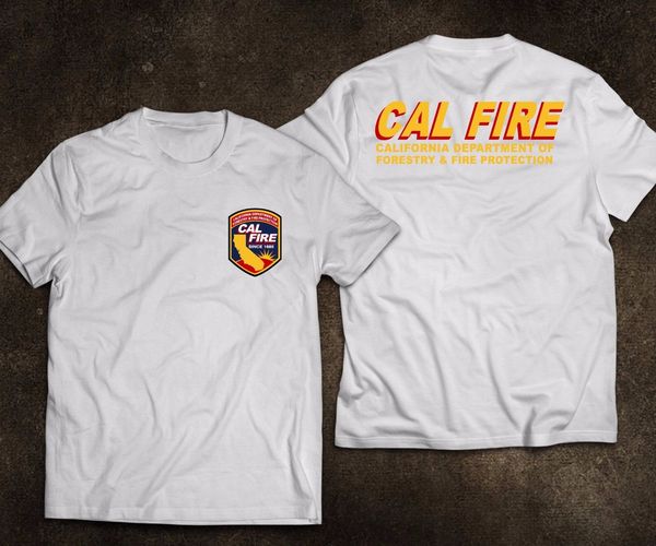 

2019 summer tee shirt new california firefighter fire department rare firearm t-shirt custom t-shirt