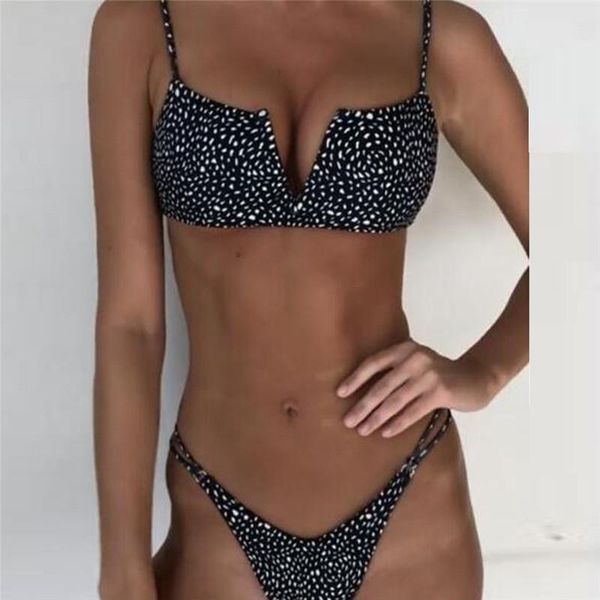 

leopard retro swimsuit lady swimsuit one piece bodysuit thick solid bikini set swimsuit beach wear bikini