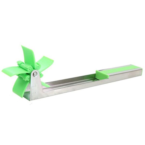

windmill shape watermelon slicer durable semi automatic stainless steel quickly