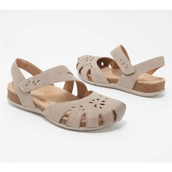 

oeak 2020 summer women sandals flat comfort female shoes hollow-carved design sandals ladies shoes woman espadrilles plus size, Black