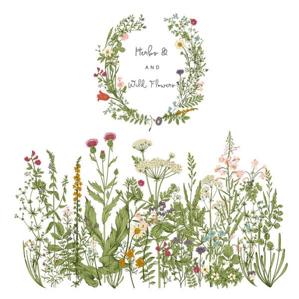 

home decor bathroom kitchen wall sticker skirting line diy decals flower grass