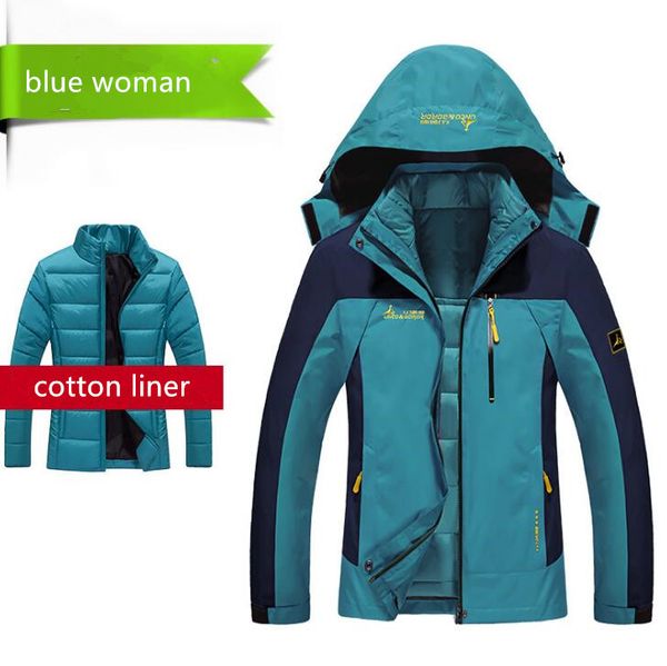 

2020 мужчины женщины зимняя белая утка вниз куртка открытый спорт тепловое tectop coat туризм отдых лыжи мужской женский куртки, Blue;black