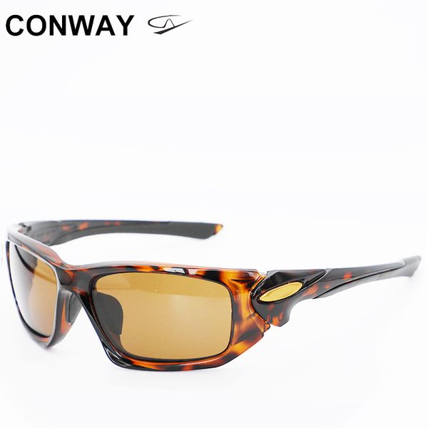 

conway wrap round sport sunglasses for men brand design polarized outdoor goggles lightweight tr90 eyeglasses large wide fit, White;black