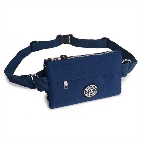

waist bags for women waterproof nylon light fanny bags multi pockets travel bum packs ladies casual wallet phone pouch belt bag