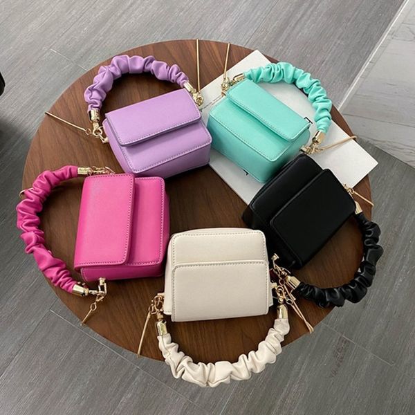 

mini pu leather shoulder bags for women 2020 chain design luxury hand bag female travel bags and purses sac main femme