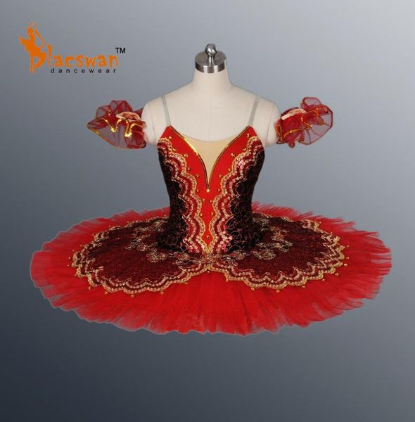 

red paquita classical professional ballet tutus bt640 royal professional ballet tutu black tutu, Black;red