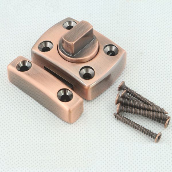 

bathroom toilet catch silding door lock latch chrome turn bolt latch