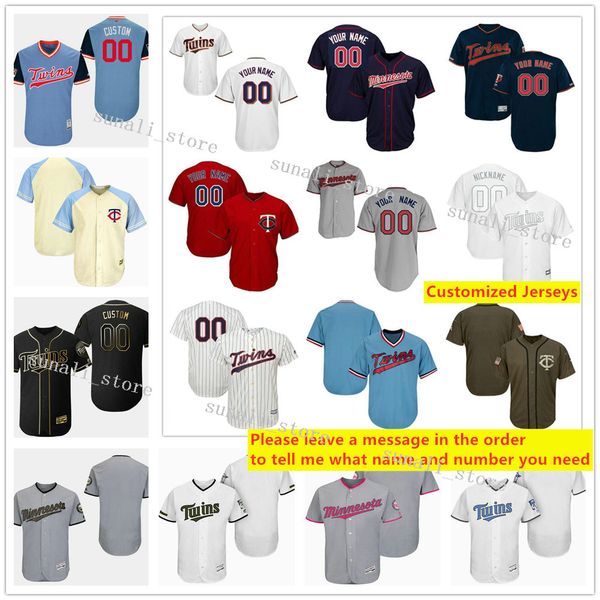 

stitched homer bailey kenta maeda alex avila michael pineda josh donaldson jorge polanco taylor rogers jake odorizzi jose berrios jerseys, Blue;black