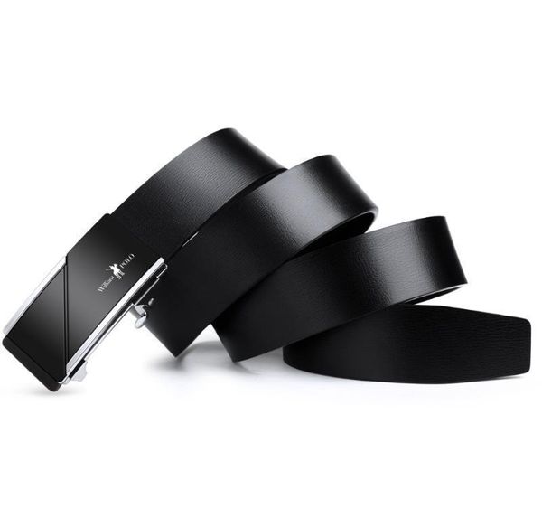 

fashion belt men belt silver gold black long automatic leather genuine real man brand01, Black;brown