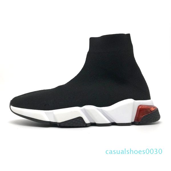 

sock shoes graffiti speed trainers runner triple black beige glitter fashion clear sole women mens casual sneakers platform 36-45 c30