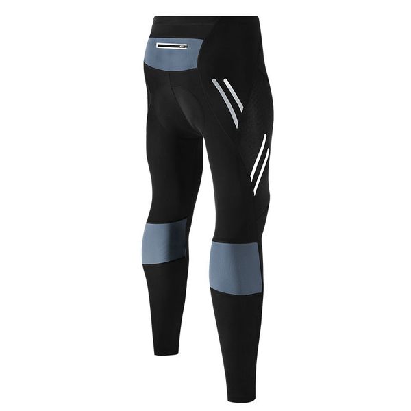 

spring autumn cycling pants mtb bike bicycle riding clothing men elastic breathable quick dry anti sweat silica gel pad pants, Black;blue