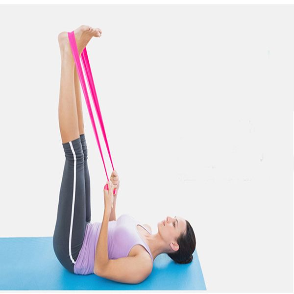 

yoga various colors of yoga resistance bands, yoga swing drawstrings, fitness supplies latex high strength resistance bands