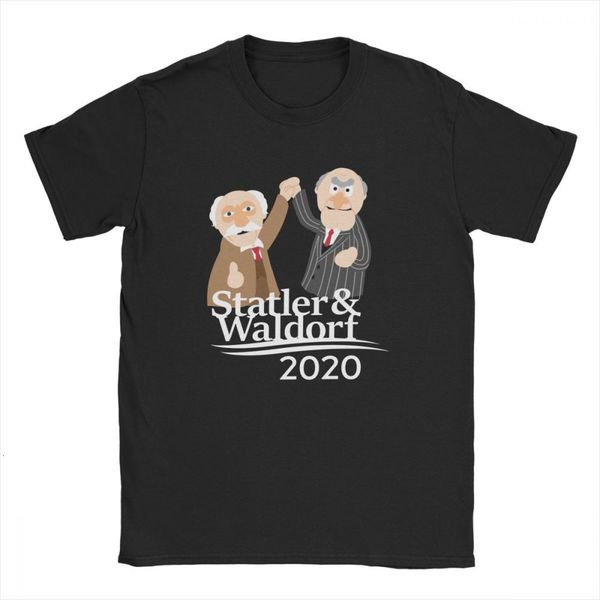 

midnite star men statler and waldorf 2020 t shirt pure cotton clothes vintage short sleeve o neck tee shirt gift idea t-shirts
