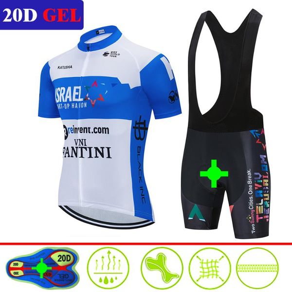 

2020 team cycling clothing set mens bicycle maillot mtb racing ropa ciclismo summer hombre roupa bike jersey, Black;blue
