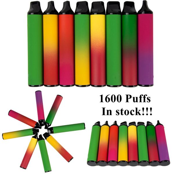 

1600 пуфы Одноразовые Vape ручка с Защитный код 450mAh Батарея Vape Pen 3,5 мл Емкость XXL Pod Устройство Empty Упаковка Vape картридж