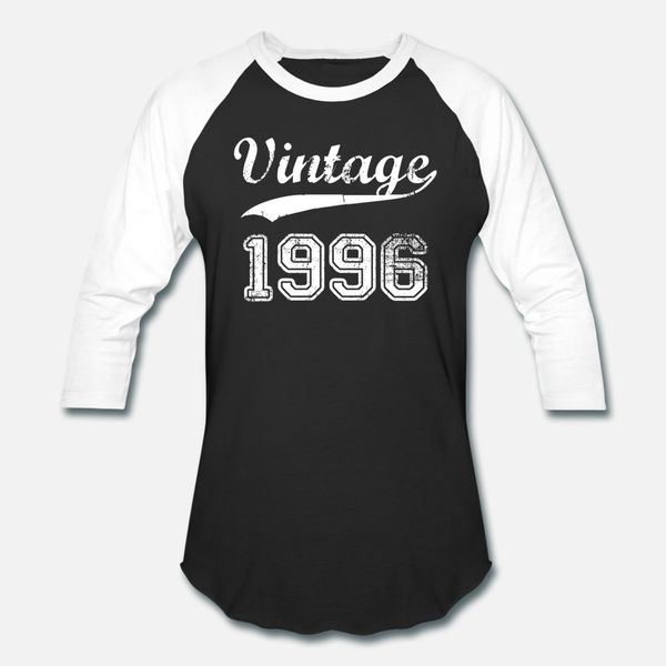 

1996 t shirt men customized short sleeve s-3xl homme famous comfortable summer letter shirt