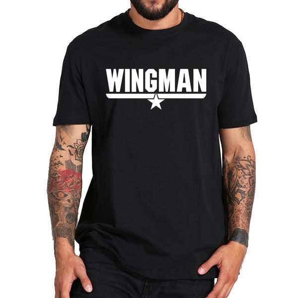 

gun t shirt wingman tom cruise parody tshirt drama film cool breathable soft eu size 100% cotton vintage tee