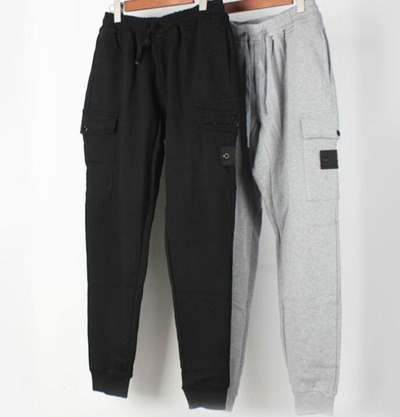 

stone gg island pants outdoor sports pants trend brand joined pants clothing men's sportswear authentic quality clothing vbv, Black