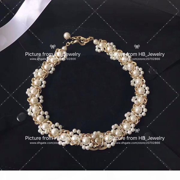 

brand pearl necklace bracelets for lady design women party wedding lovers gift luxury jewelry for bride with box lz424, Silver
