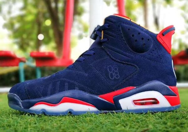 

2019 new 6 db doernbecher midnight navy blue suede basketball shoes men 6s doernbecher nakeskin jordan retros shoe