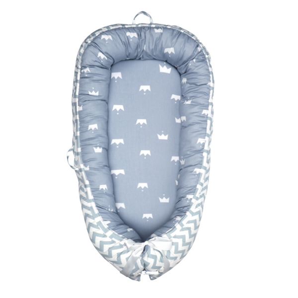 

newborn baby nest bed protable crib travel infant toddler baby lounge cotton cradle for newborn bassinet bumper