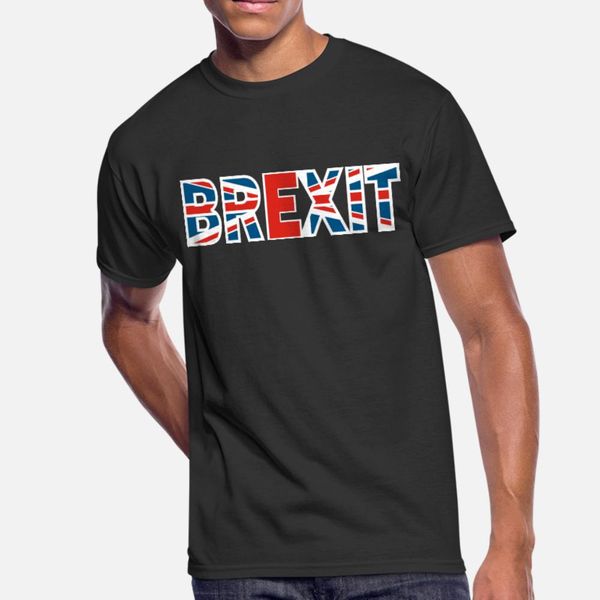 

union jack britain brexit t shirt men custom tee shirt plus size 3xl fit loose new style summer slim shirt