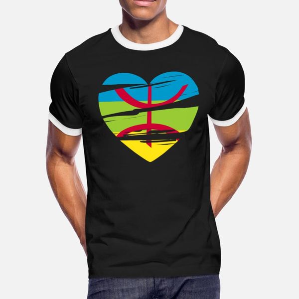 

amazighe t shirt men custom 100% хлопок s-xxxl kawaii фитнес комфортное лето стиль письма рубашка