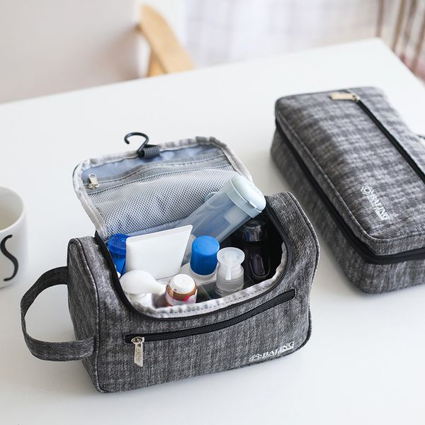

hanging toiletry bag wash bag healthcare organizer travel handbag storage for cosmetics makeup bathroom shower shaving accessory