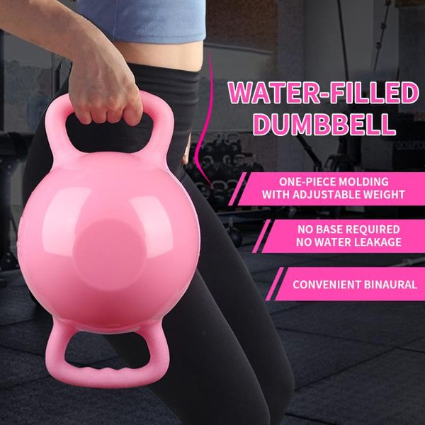 

fashion pvc massage point kettle bell women pilates portable flexible double handle fitness yoga dumbbell