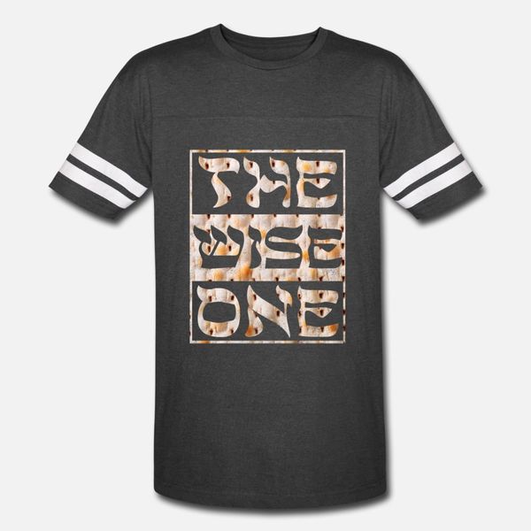 

passover the wise one jew funny pesach jewish t shirt men printed 100% cotton plus size 3xl letter sunlight comical summer style shirt