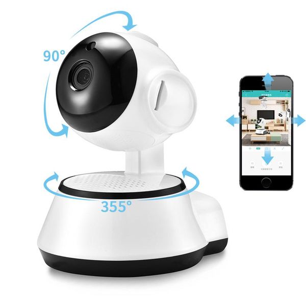 

cgjxsbesder home security ip camera wireless smart wifi camera wi -fi audio record surveillance baby monitor hd mini cctv camera icsee t1907