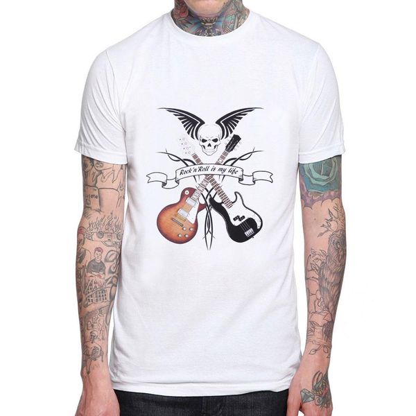 

mens short sleeve rock and roll skull t-shirt man fashion o-neck casual printed skulls t shirt men hiphop tee shirts