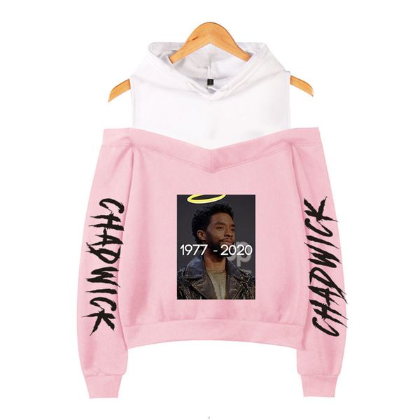 

wakanda forever women hoodies fashion trend wakanda 2d pattern long sleeve hooded designer female hero panther strapless strap hoodies, Black