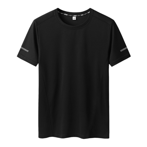 

2020 summer men's new sports fashion casual oversize short sleeve round neck t shirt clothing camisas koszulka blusa masculina, White;black