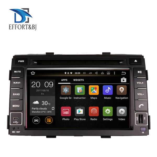 

4g android 9.0 car dvd for kia sorento 2010-2012 in dash car stereo gps nagavition headunit tape recorder multimedia player
