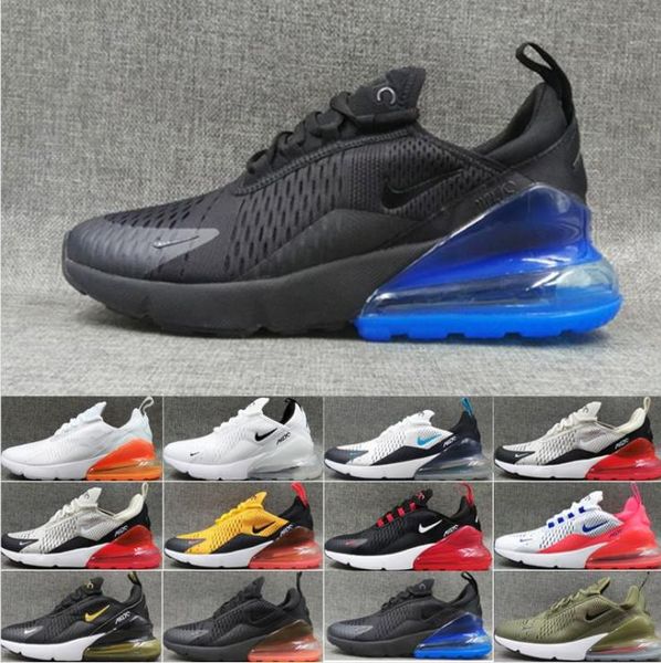 

air bred 270 men women running shoes 27c platinum tint triple black white university red sports mens trainers zapatos sneakers