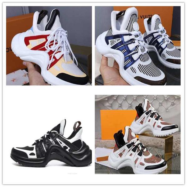 

fashion running shoes men women clunky sneaker black dad shoes genuine leather sports shoes wholesale shoe popular triple s