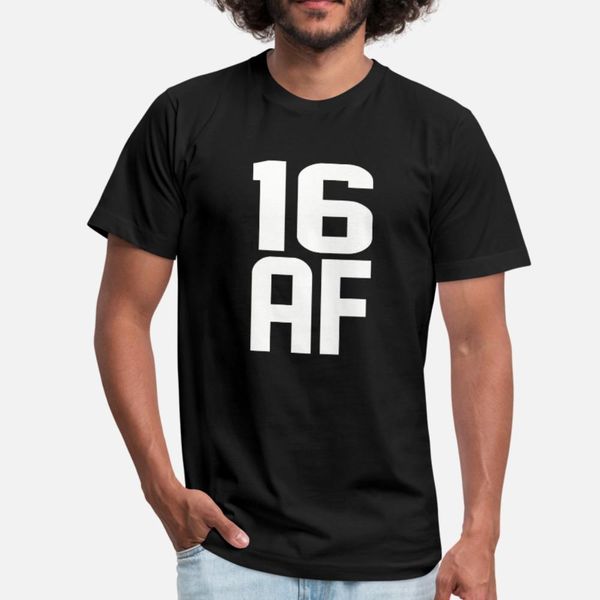 

16 af years old t shirt men print cotton s-xxxl family crazy new style spring natural shirt