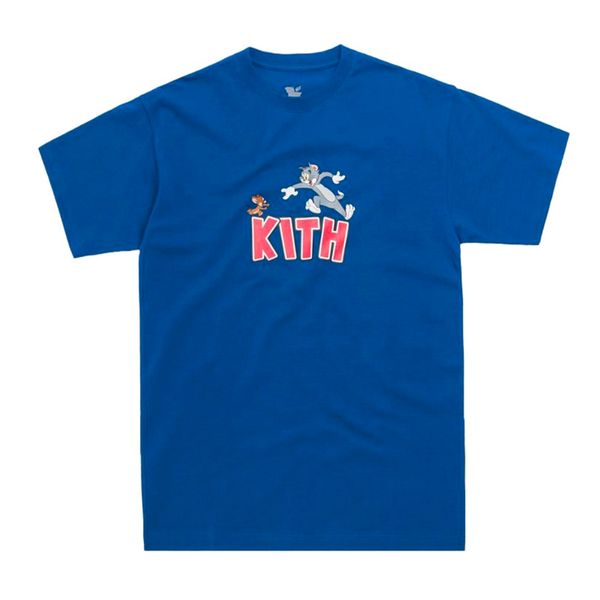 

19SS KT X Tom Jerry Tee Cat and Mouse Cartoon Printed Men Women T-shirt Simple Summer Short Sleeve Street Skateboard Tee HFYMTX567543453453