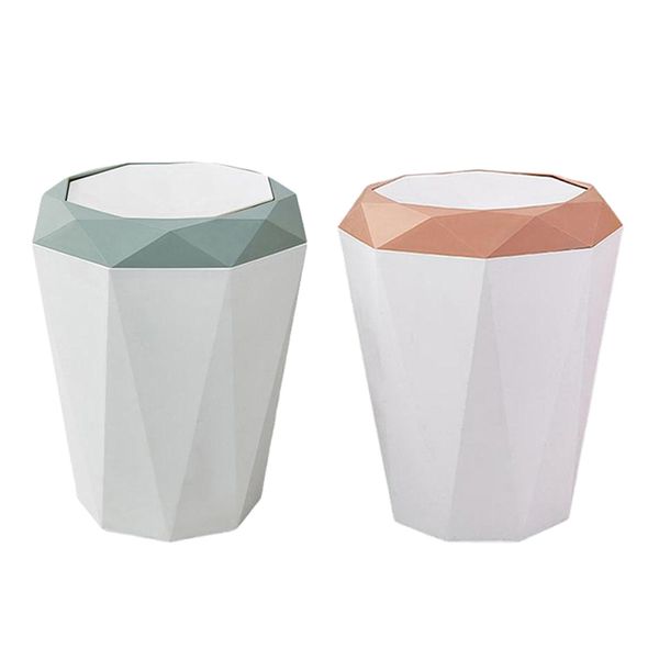 

2 шт modern simple home мусор bin trash can dustbin распашные люки