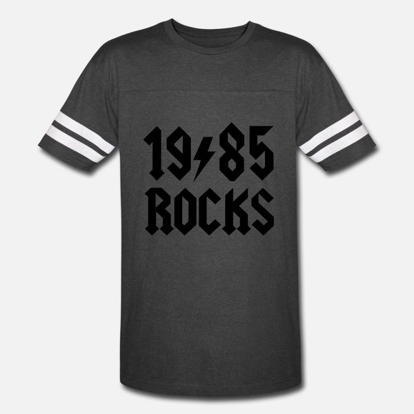 

1985 t shirt men personalized 100% cotton o neck letter graphic building summer style standard shirt
