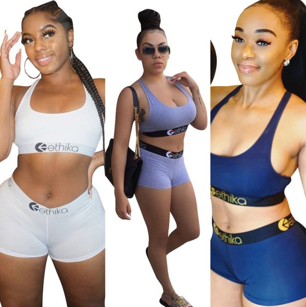 

women fashion swimwear sling solid color bathing suit beachwear summer bikini splicing letter two-piece set co738, White;black