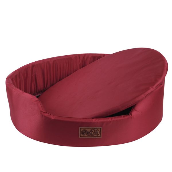

kennels & pens dog bed waterproof oxford cloth round cat warm sleeping washable pet