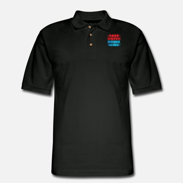 

save water t shirt men design tee shirt plus size 3xl fit fit casual spring pattern shirt