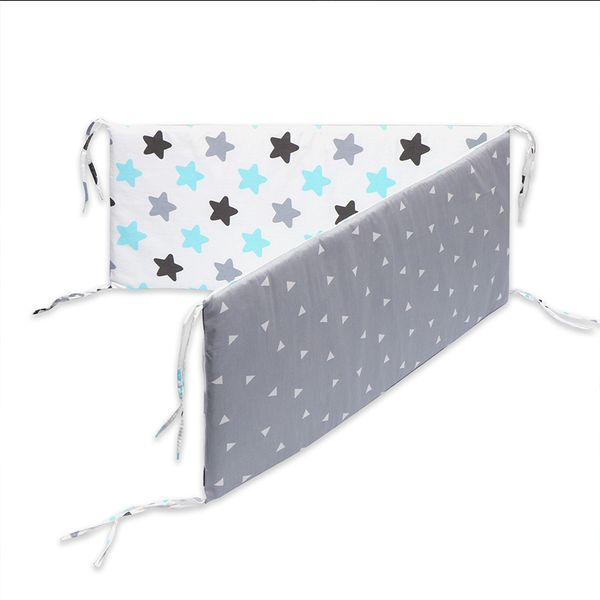 

cotton baby bed bumper pillow cushion baby bed protector infant cot edge room decor
