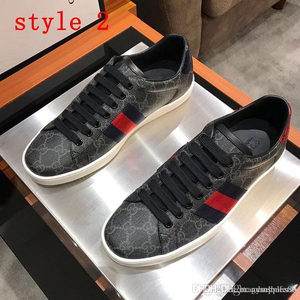 

new arrival 2020 men basketball shoes real leather fashion flat casual shoes low help men's sneakers running shoes luxury size 11, Black