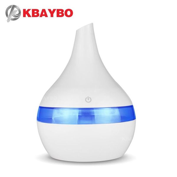 

wholesale 300ml aroma essential oil diffuser electric mist maker cool mist air humidifier home mini usb colorful change humidifier