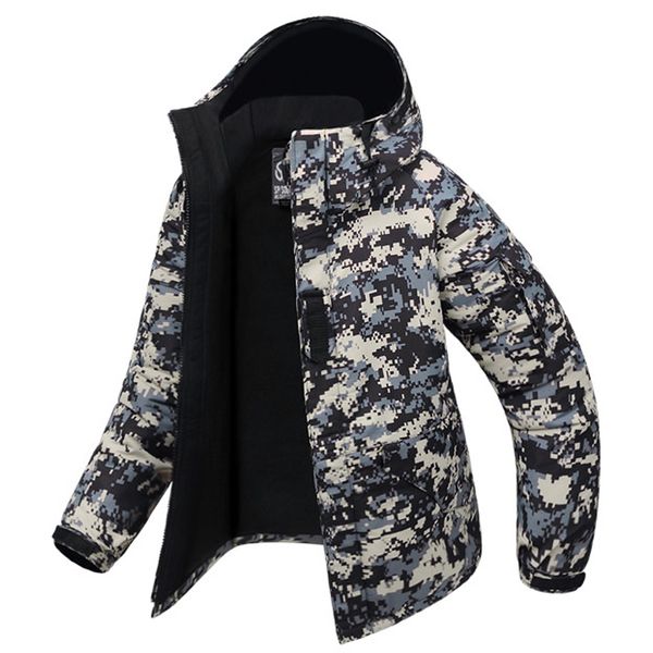 

skiing jackets clothes "southplay" winter waterproof ski snowboard jacket - black
